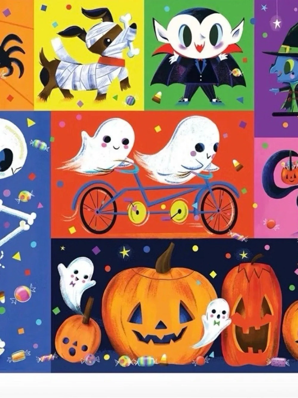 Crocodile Creek Halloween 100 Piece Jigsaw Puzzle Kids Ages 5+ New